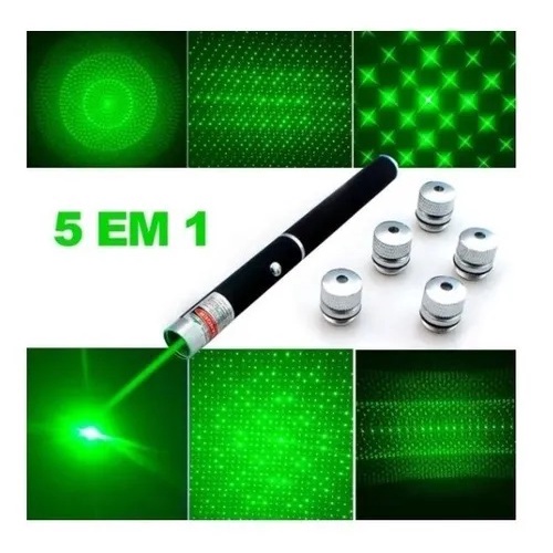 Caneta Laser Pointer Verde Lanterna 1000mw Até 7k