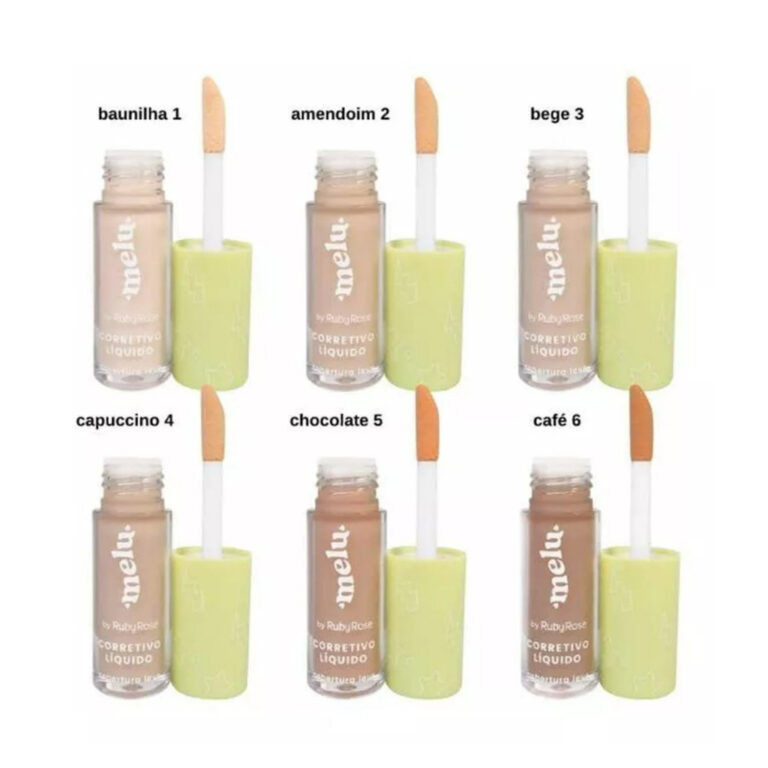 Corretivo Líquido Cobertura Leve Melu by Ruby Ros