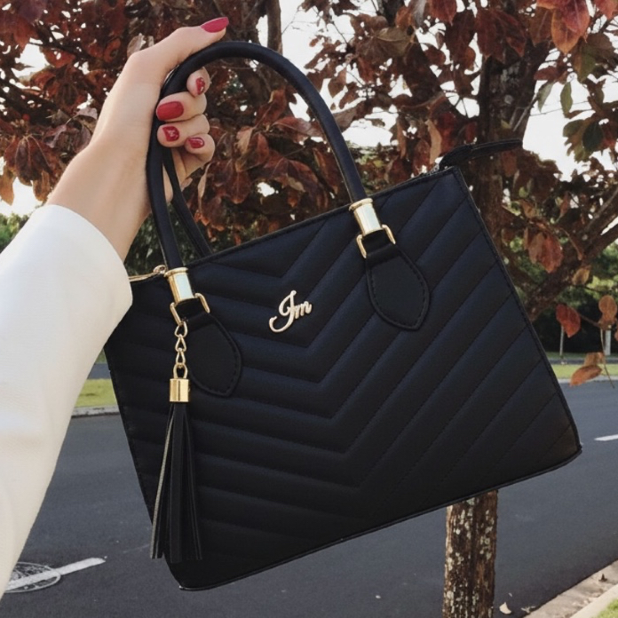 Bolsa Feminina Média com Alça Transversal Immate