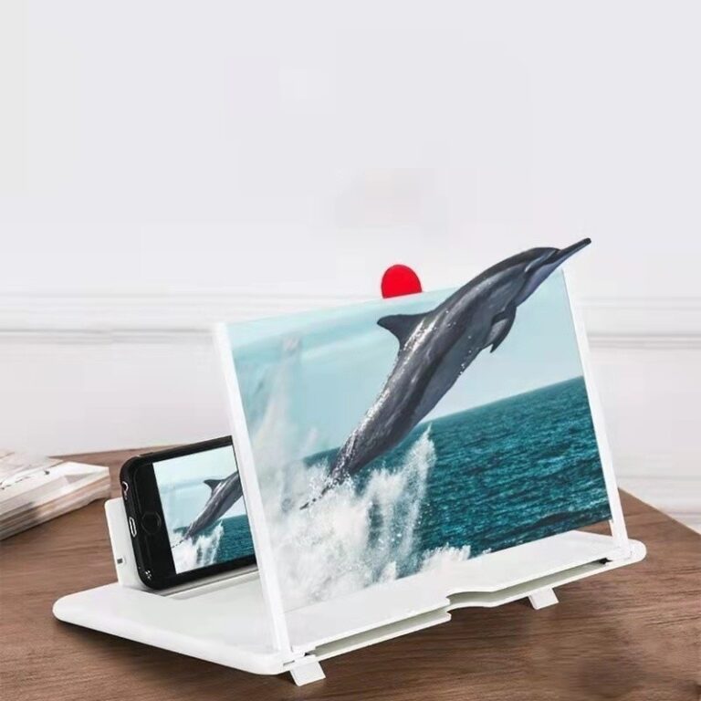 Lupa de tela do telefone 3D dobrável de 12 polega