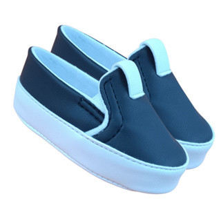 Sapatinho de bebe Menino Tênis de bebe Slip On fo
