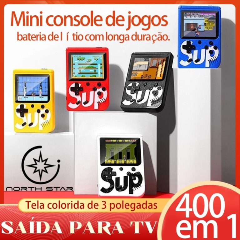 Mini 400 Game Nintendo Vídeo Portátil Jogos Sup 
