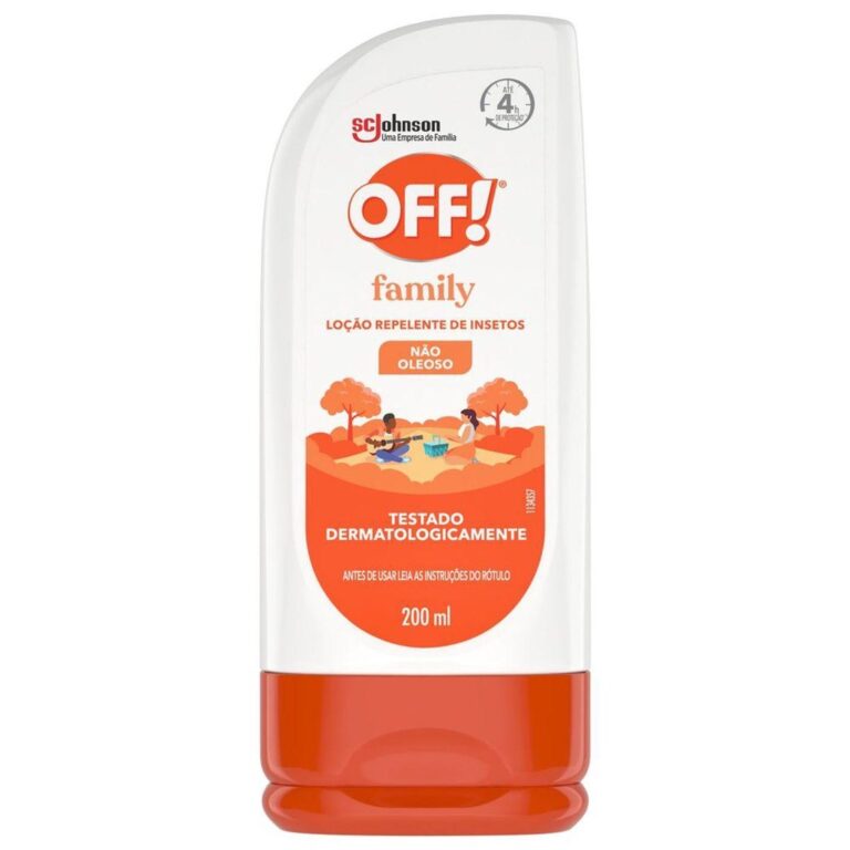 Repelente de Insetos Off Loção Family 200ml