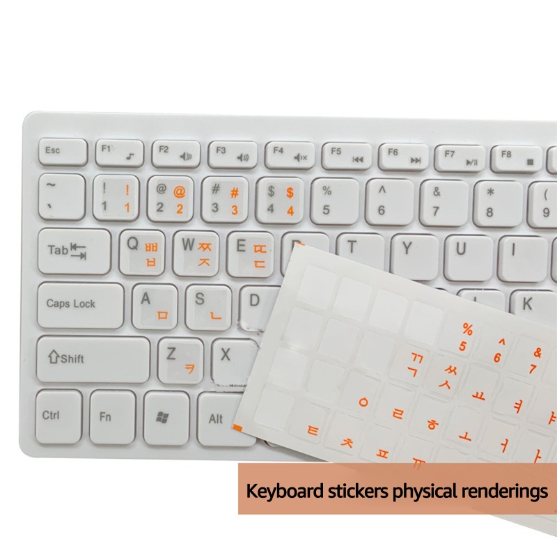 Adesivo Para Teclado PVC Coreano Substituição Do