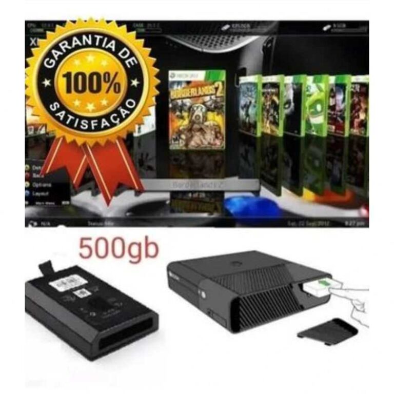 HD interno para Xbox 360 jtg rgh +200 Jgs
