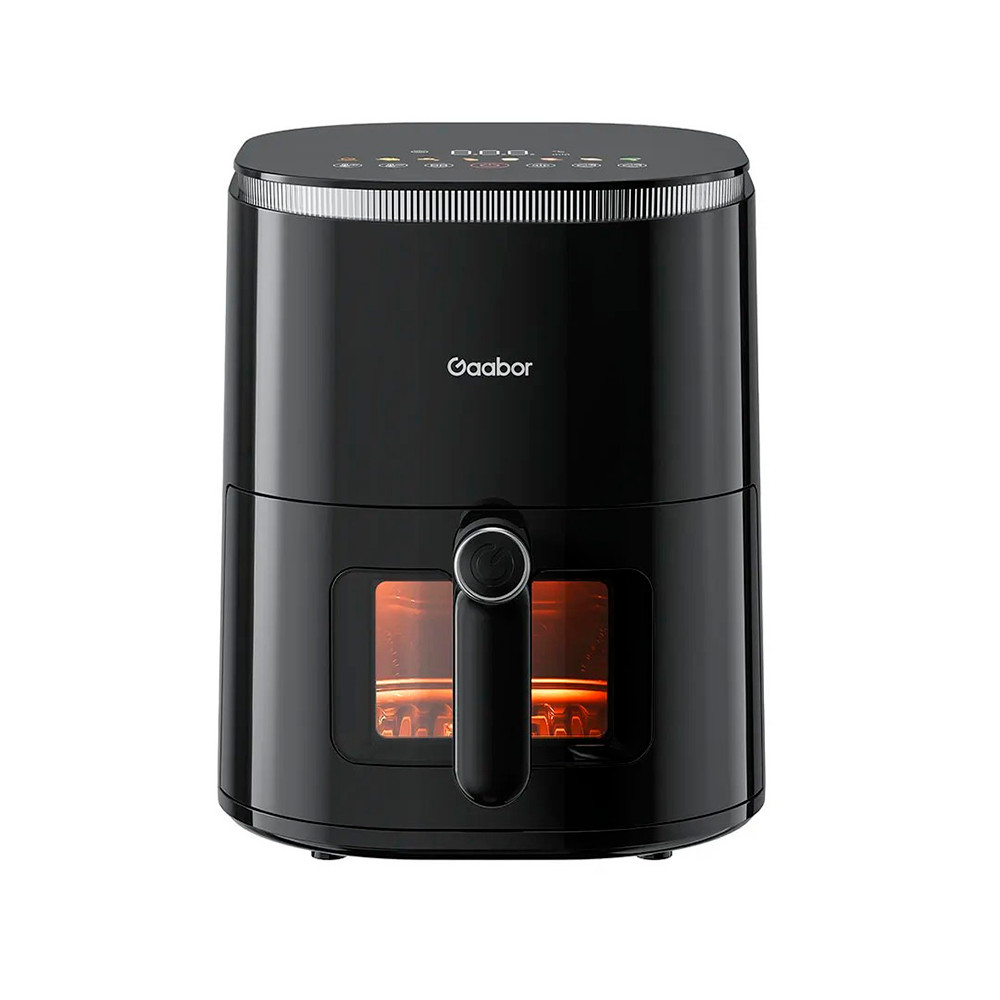 Fritadeira Elétrica Air Fryer Gaabor Duo Digital Touch sem Óleo 4.2L 127V Preto – AF-45T02AS
