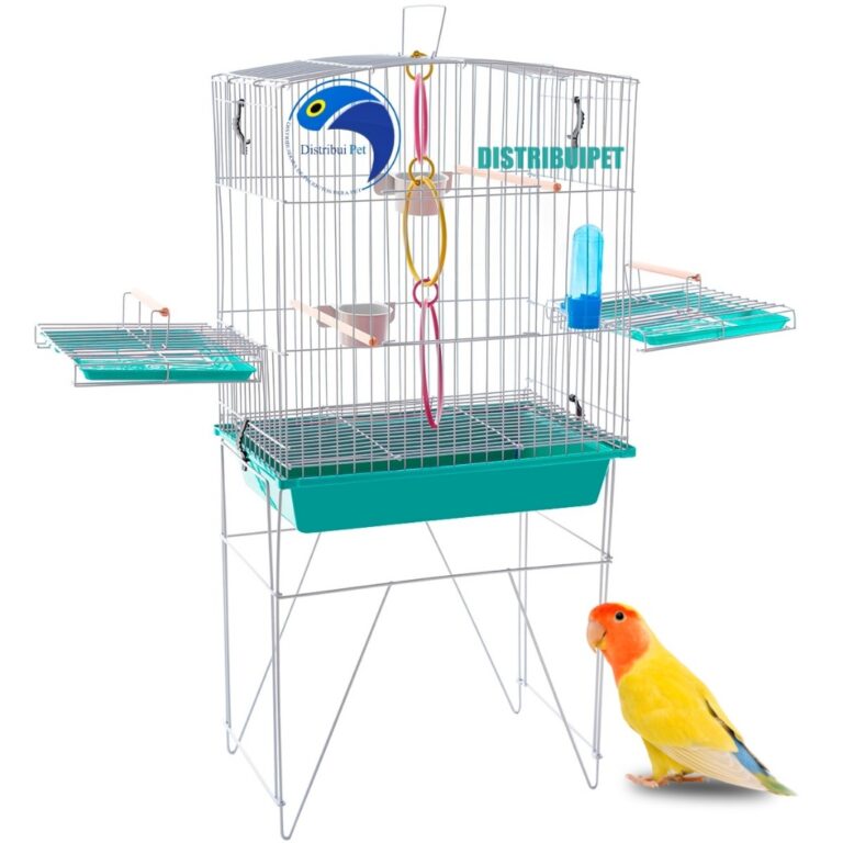 Gaiola Viveiro Calopsita Agapornis Pássaros Com A