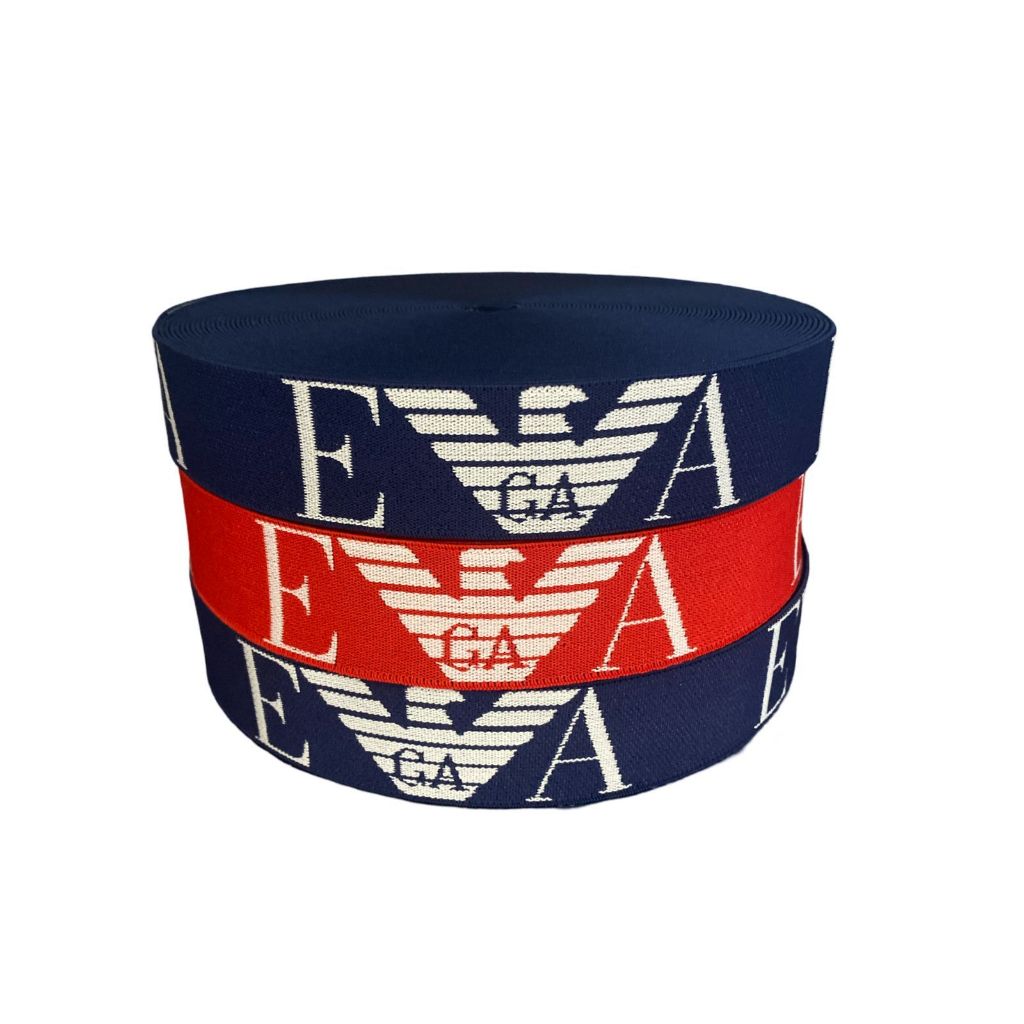 ELÁSTICO PERSONALIZADO PARA CÓS DE CUECAS BOXER E ROUPAS ESPORTIVAS, CALÇADOS, BOLSAS E FITNESS