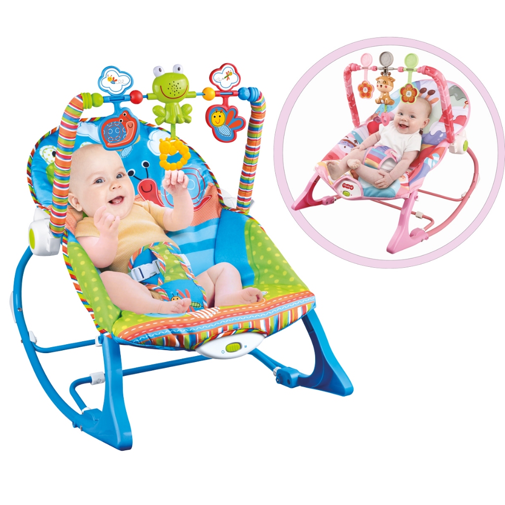 Cadeira de Descanso Musical Balanço Rocker Bambinelli 18kgs