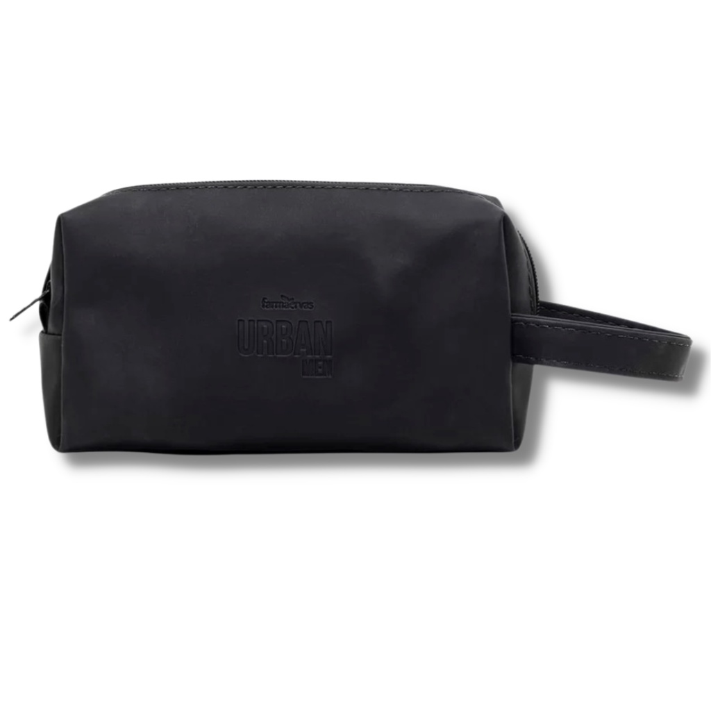 Necessaire Masculina Preto Urban Men Farmaervas Modelo 01