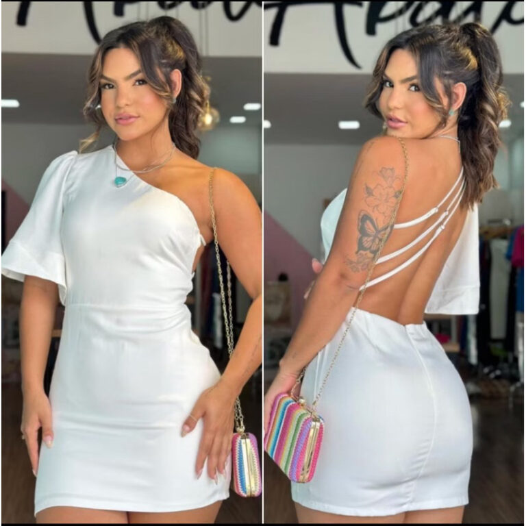 Vestido Tendência Alfaiataria Feminino Macaquinho