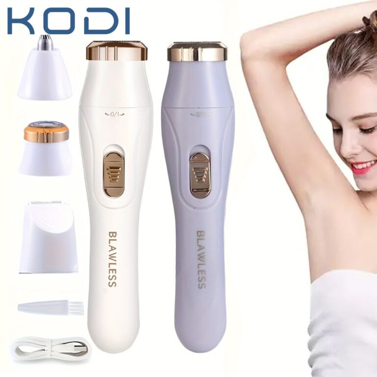 Depiladora Feminina Elétrica 3 em 1 Portátil Rec