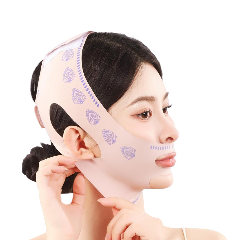 Máscara Modeladora Facial V-Line Lifting Instantâneo Definição do Rosto Modelagem Levantadora Rejuve