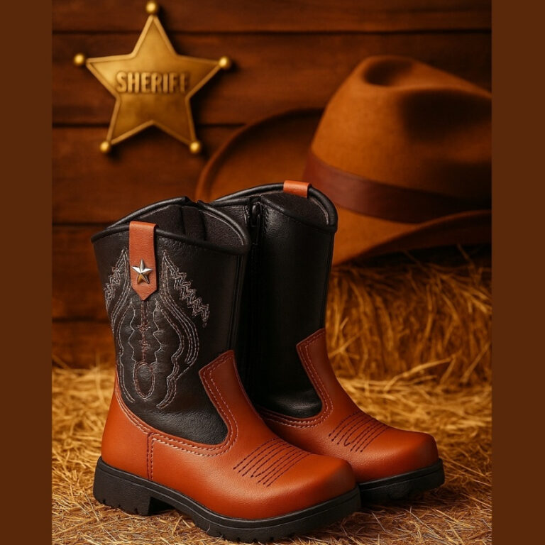 Bota Texana Infantil Masculina Country Rodeio Conf