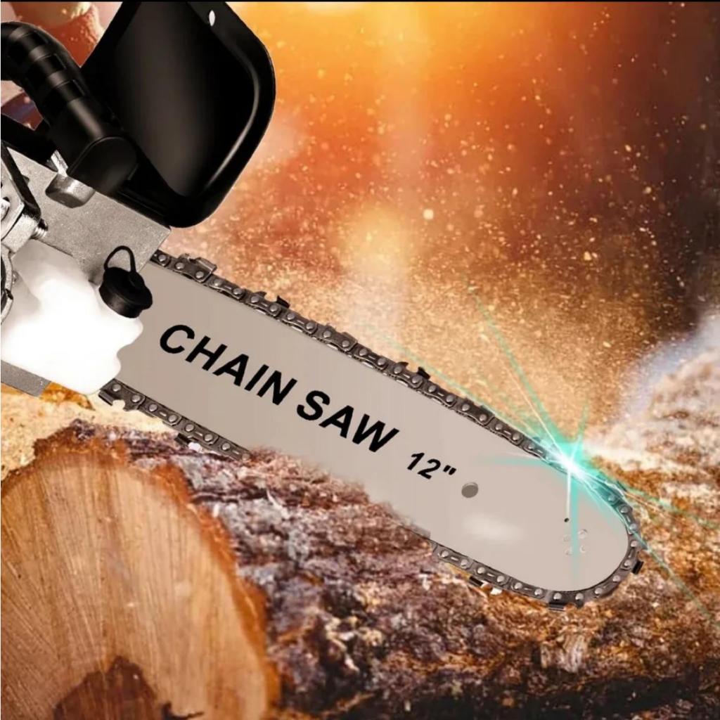 Adaptador Motoserra Corrente Para Esmerilhadeira 12 Polegadas Cortar Galhos