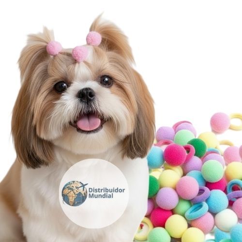 Kit 24 Xuxinha Pompom Pet Banho e Tosa Rabicó El�