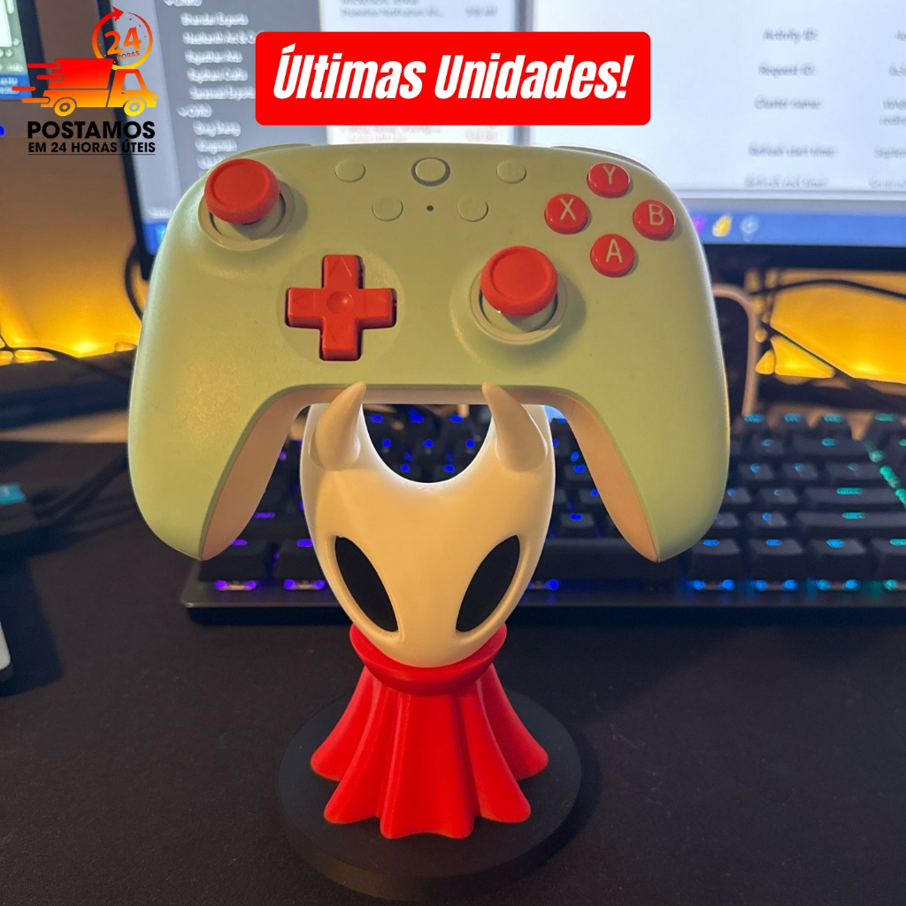 Suporte para controle Hollow Knight Silksong – PS5, PS4, PC, Xbox, 8BitDo Ultimate