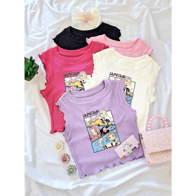 Regata Infantil Menina Huntrix K POP Fru Fru Canel