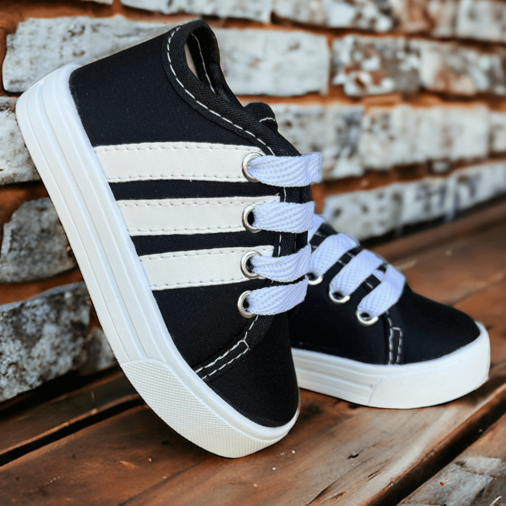 Tênis Infantil Listras Star Menino Menina