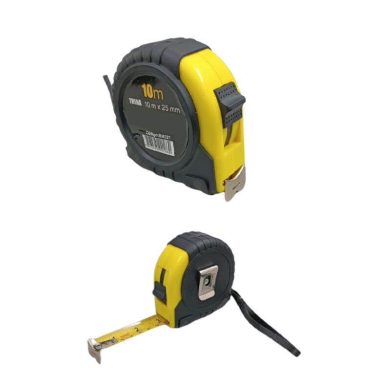 Trena De Aço 3/5/10 Metros x 25 MM Com Trava