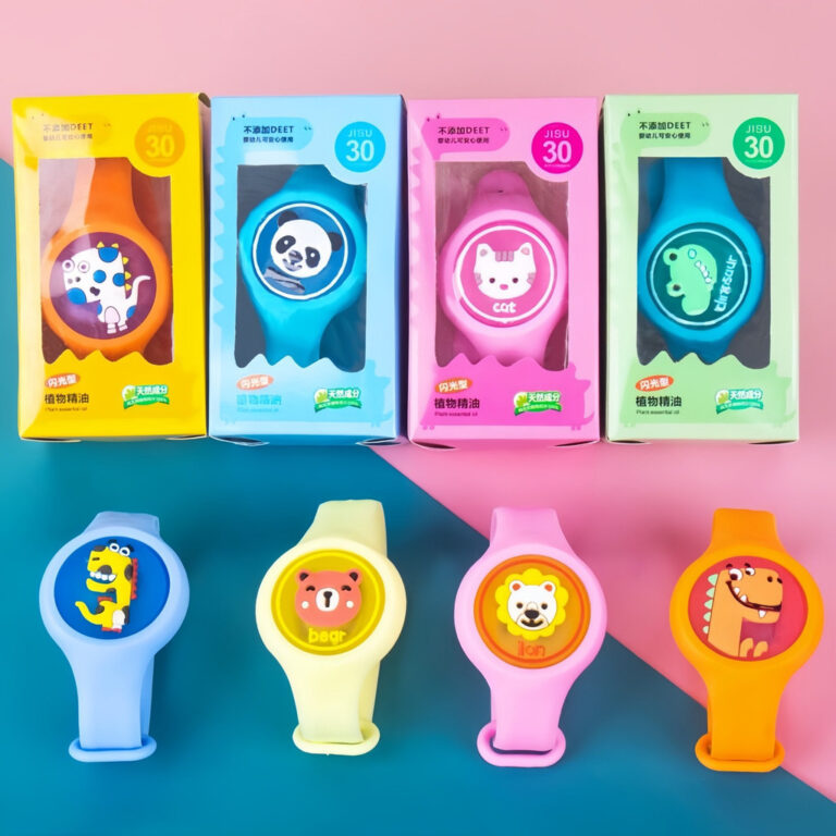 Kit 6 Pulseiras Repelente Anti Mosquito Pernelongo