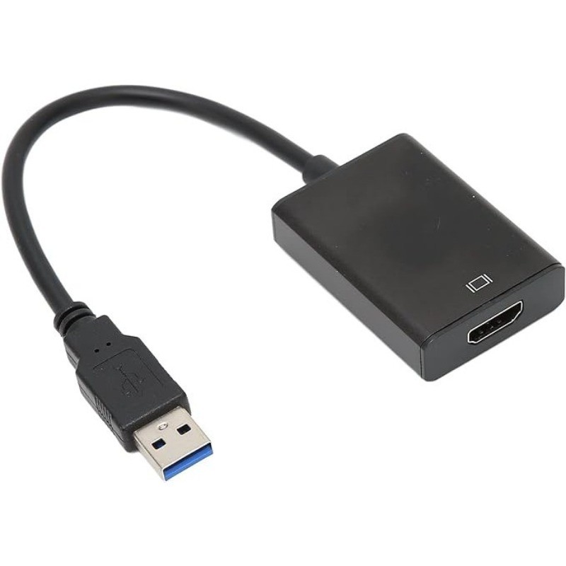 Adaptador Conversor Usb 3.0 Macho Para Hdmi Fêmea