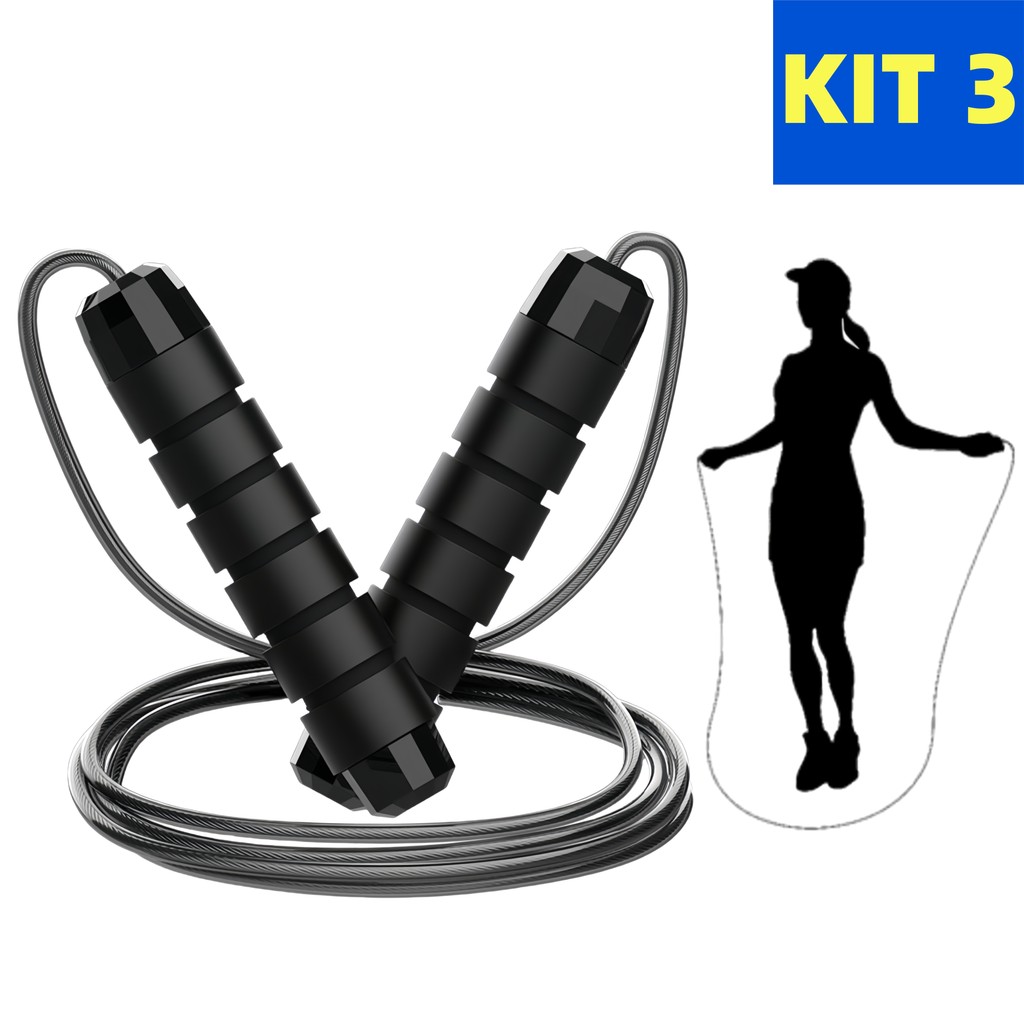 Corda de Pular Com Rolamento Ajustável Profissional 3M – sueprxiang