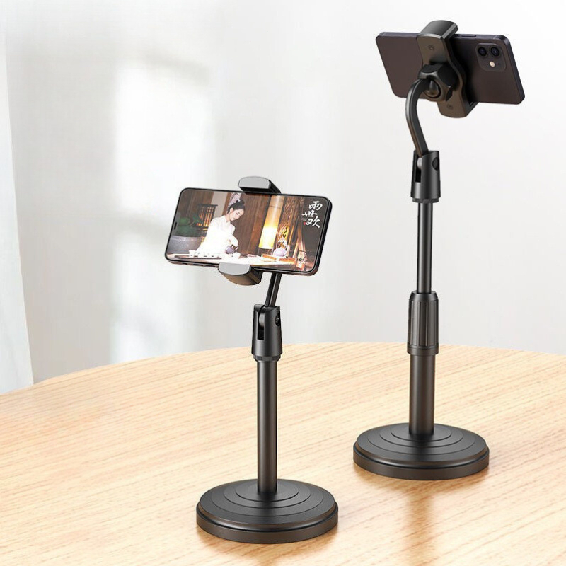 Suporte de Celular Tripé Mesa Ajustável 360° – Perfeito para Vídeos e Selfies Profissionais