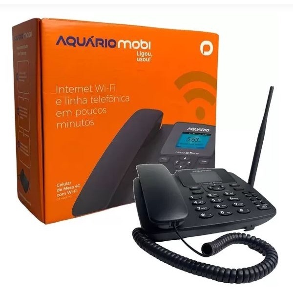 Celular De Mesa 3g E 4g Com Wi-fi Dual Chip Aquár