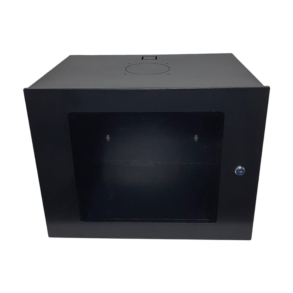 Mini Rack 9u X 350mm 19 Organizador Preto P/ Dvr Intelbras