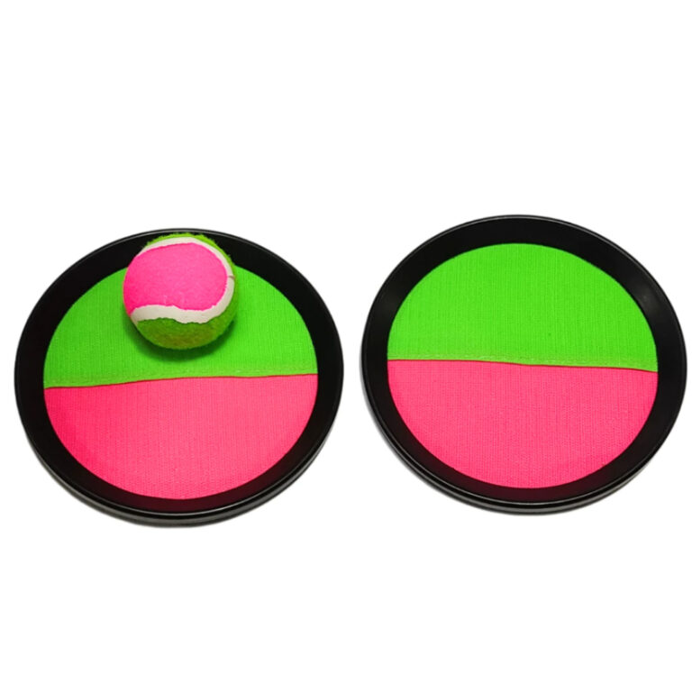 Kit 2 raquetes Velcro + Bola De Tênis Esporte Inf