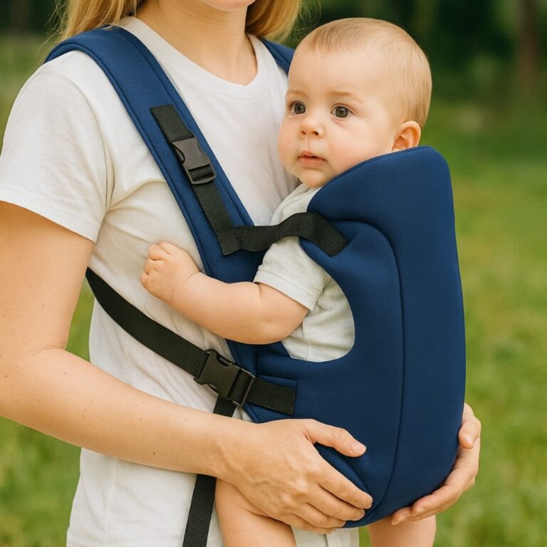 Mochila Canguru Bebê Seguro Alças Ajustáveis e 