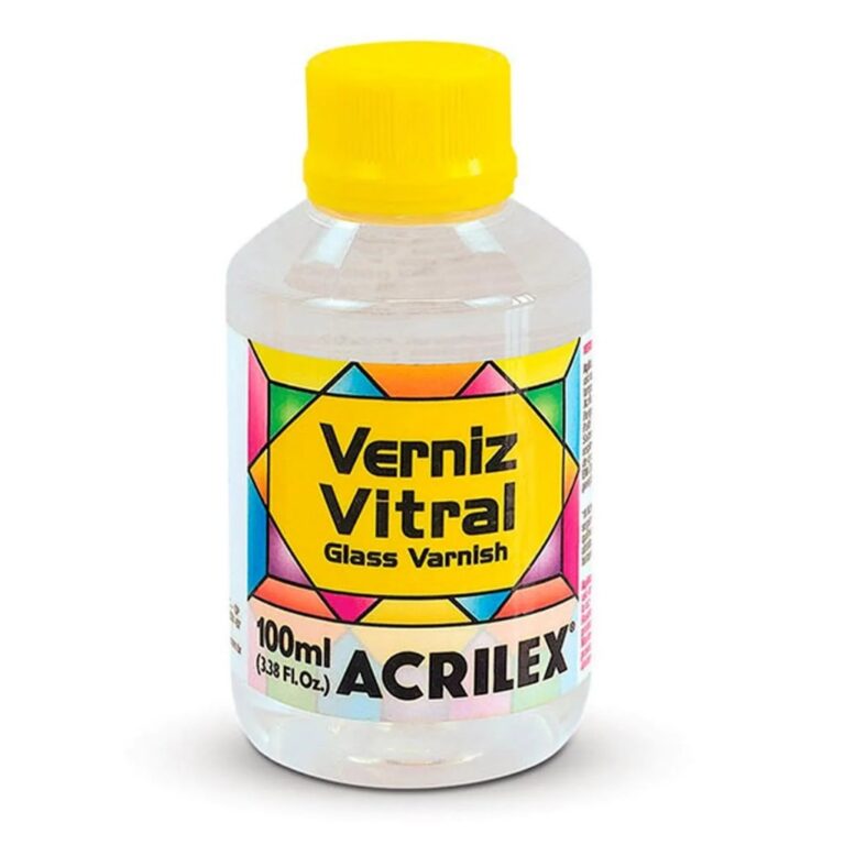 Verniz Vitral Incolor Acrilex 100ml Transparente B