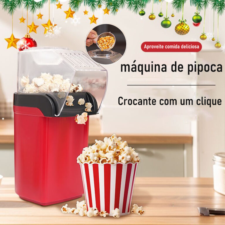Pipoqueira Elétrica a Ar Quente – Máquina 