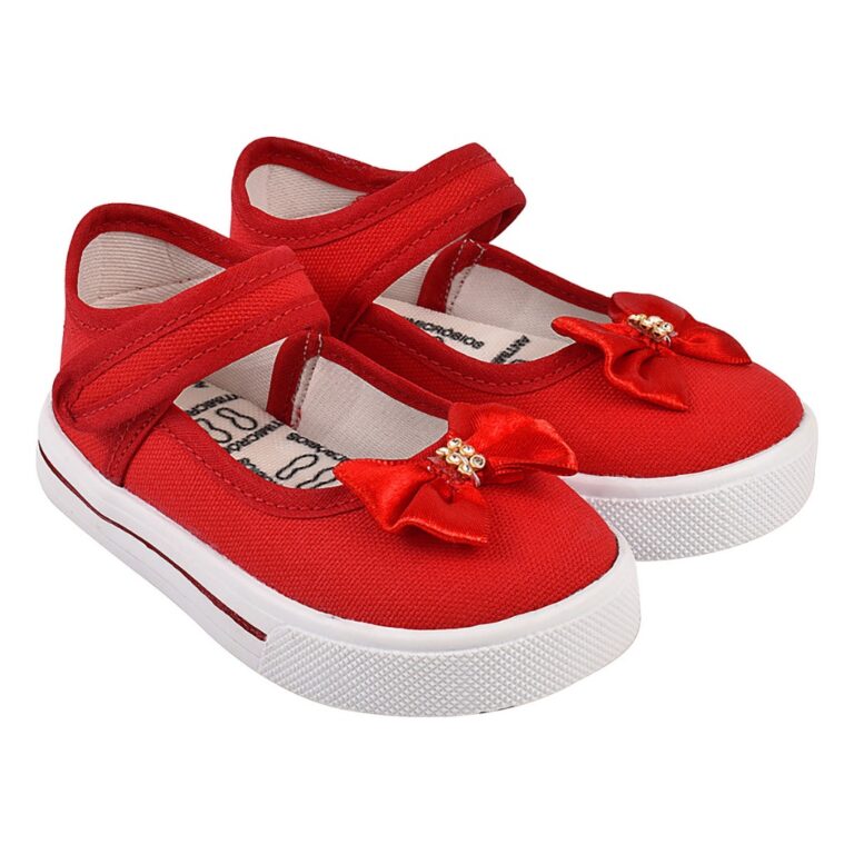 Tênis Infantil Menina Boneca Detalhe em Laço Fec