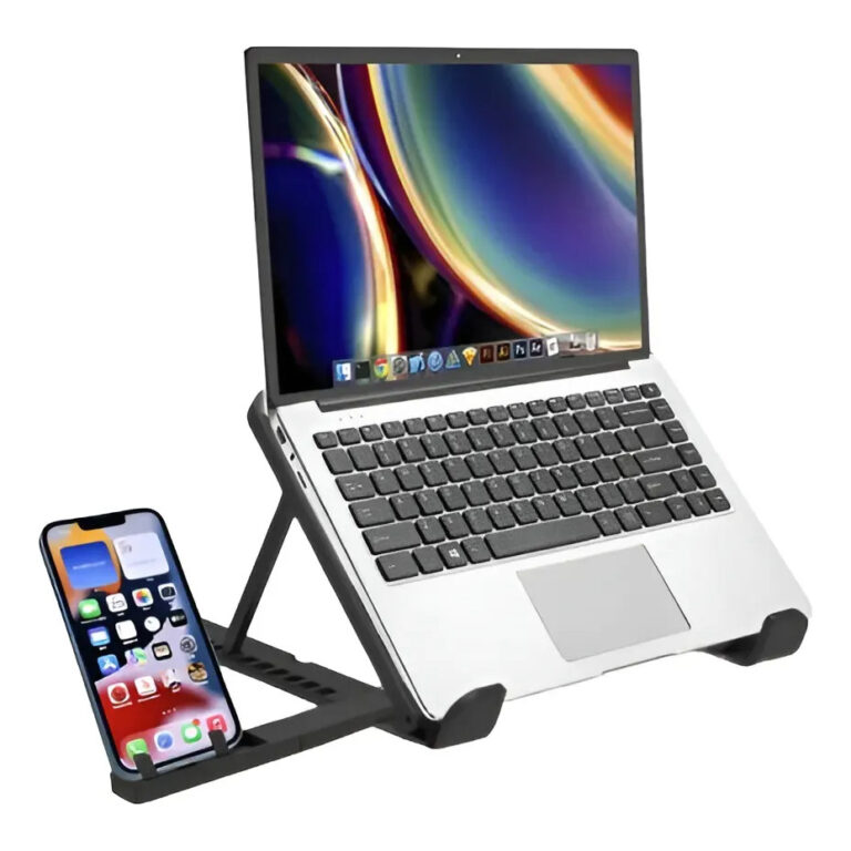 Suporte Dobrável Mesa Base Notebook Tablet Portá
