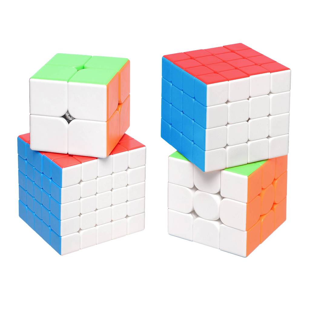 Cubo Mágico Original Profissional Anti-stress Moyu Brinquedos 2×2 3×3 4×4 5×5 Pirâmide Megaminx Kit