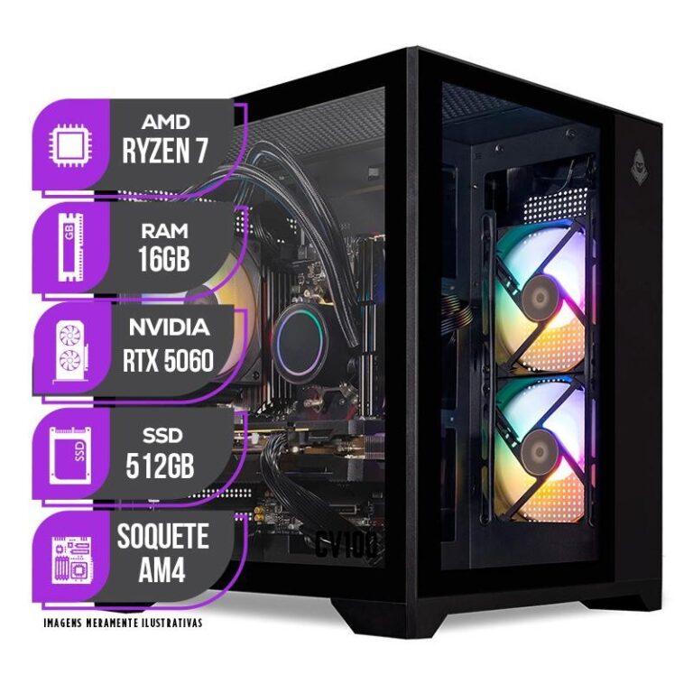 PC Gamer Mancer, AMD RYZEN 7 5700X, Water Cooler, 