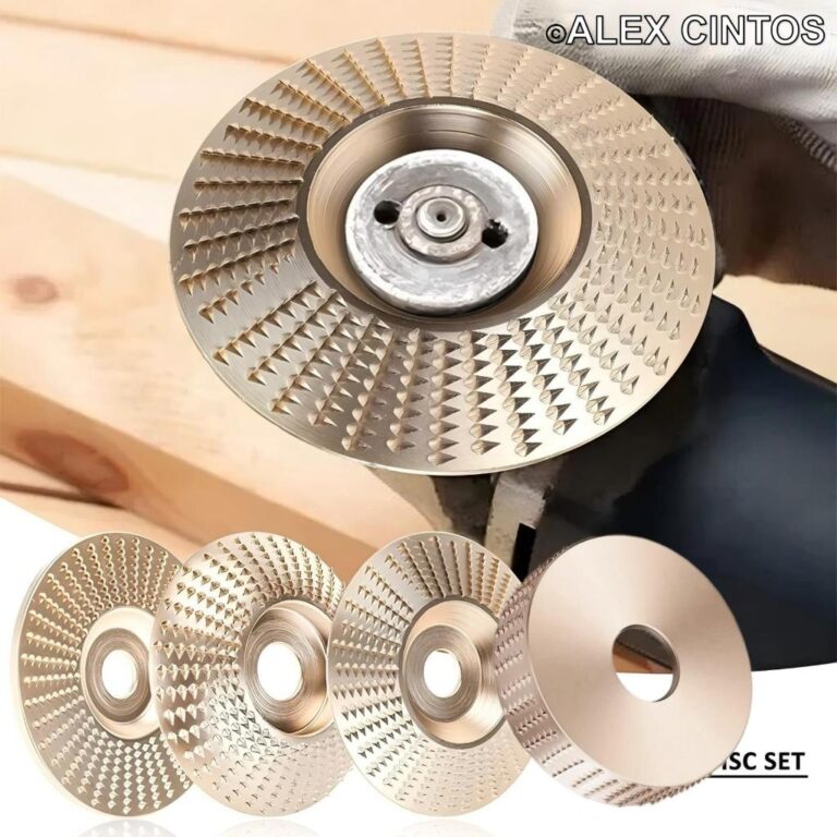 Disco de Desbaste KIT 5/4/1 de Madeira 100mm para 