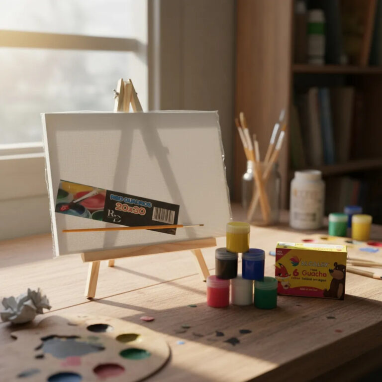 Kit Telas Pintura 20x30cm Algodão Uso Artístico 