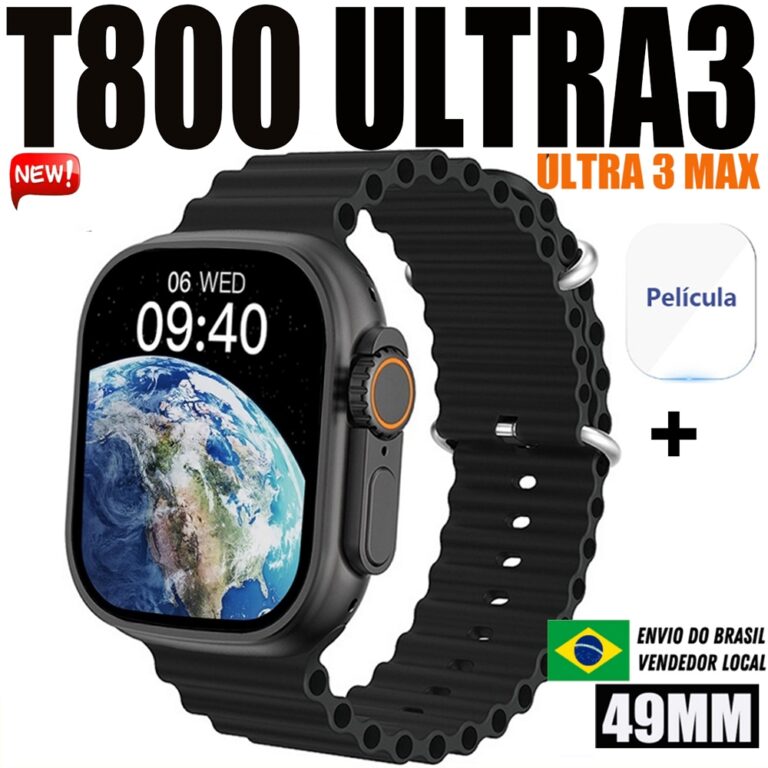 2025 T800 Ultra 3 MAX Mais Recente Smartwatch Rel�