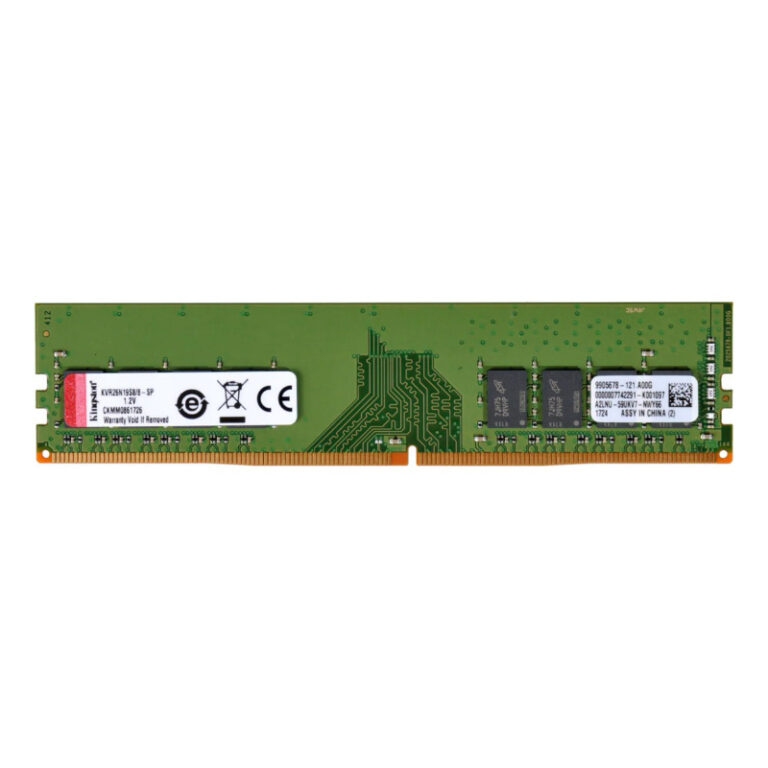 Memória RAM Ddr4 verde  8GB Kingston KVR26N19S8/8