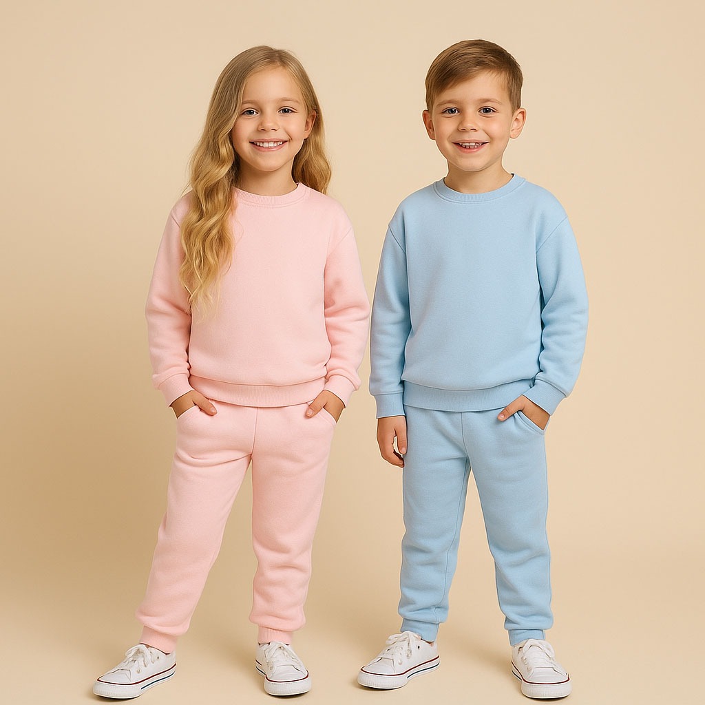 Moletom Infantil Conjunto Unissex Flanelado Qualidade Premium Roupa Quentinha Super Confortável