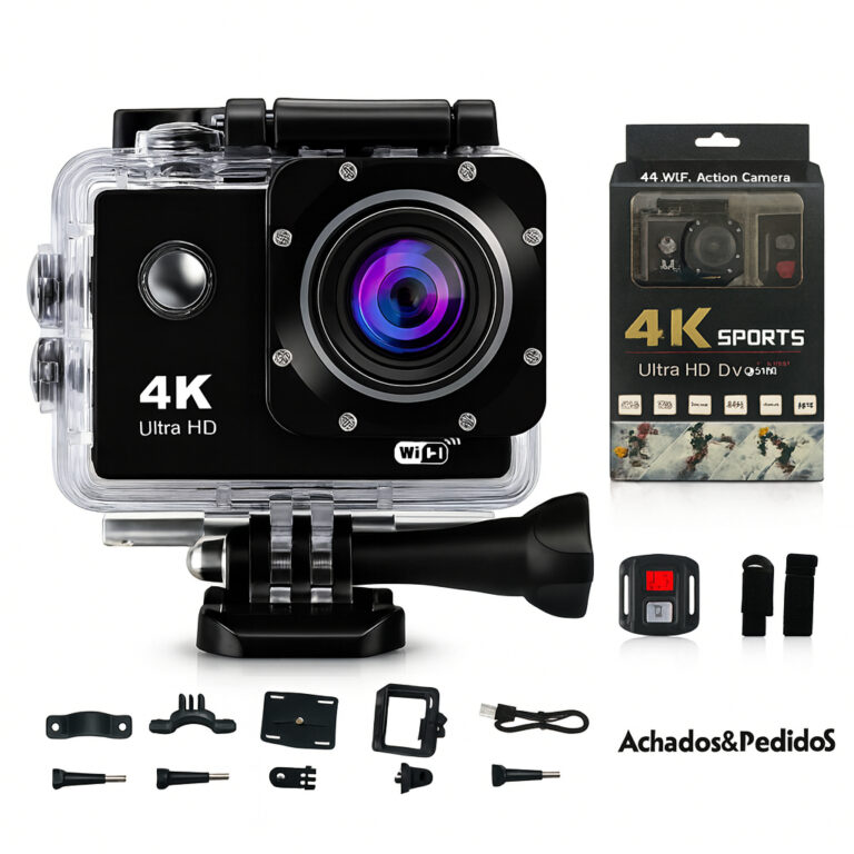 Câmera P/ Capacete Captura de ação 4K Ultra HD 