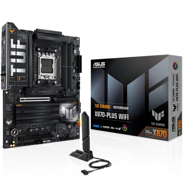 Placa Mãe Asus TUF Gaming Para AMD AM5 X870 Plus 