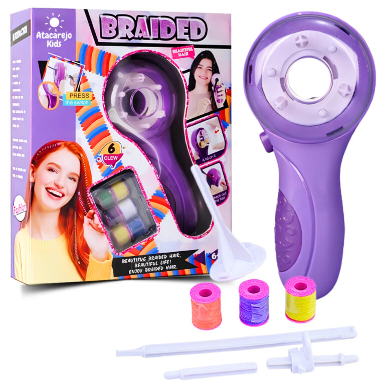 Máquina Trança Magica Cabelo Infantil Para Menin