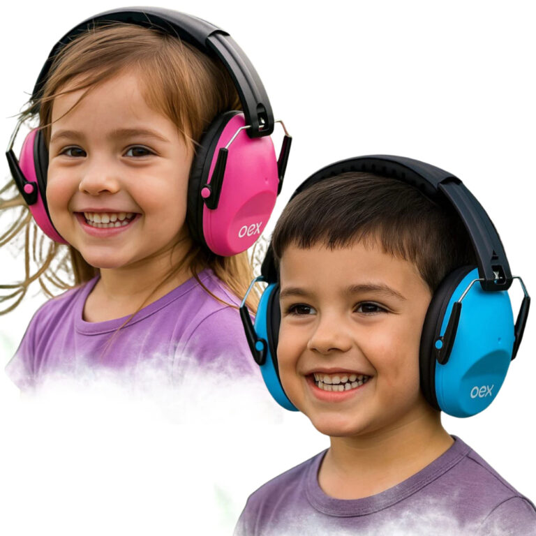 abafador para autista AZUL ROSA autismo crianças 