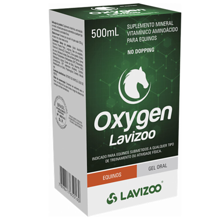 Oxygen 500ml Lavizoo Termogenico Equinos De Trein.