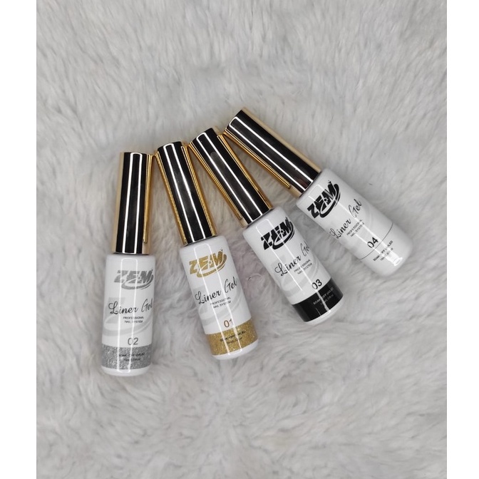 Esmalte Em Gel Liner ZEM Lançamento Pincel Ultra 