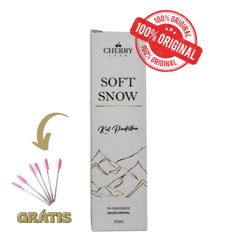 Mini Espuma De Limpeza Soft Snow Cherry Lash Home 